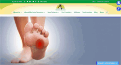 Desktop Screenshot of mortonsneuroma.com